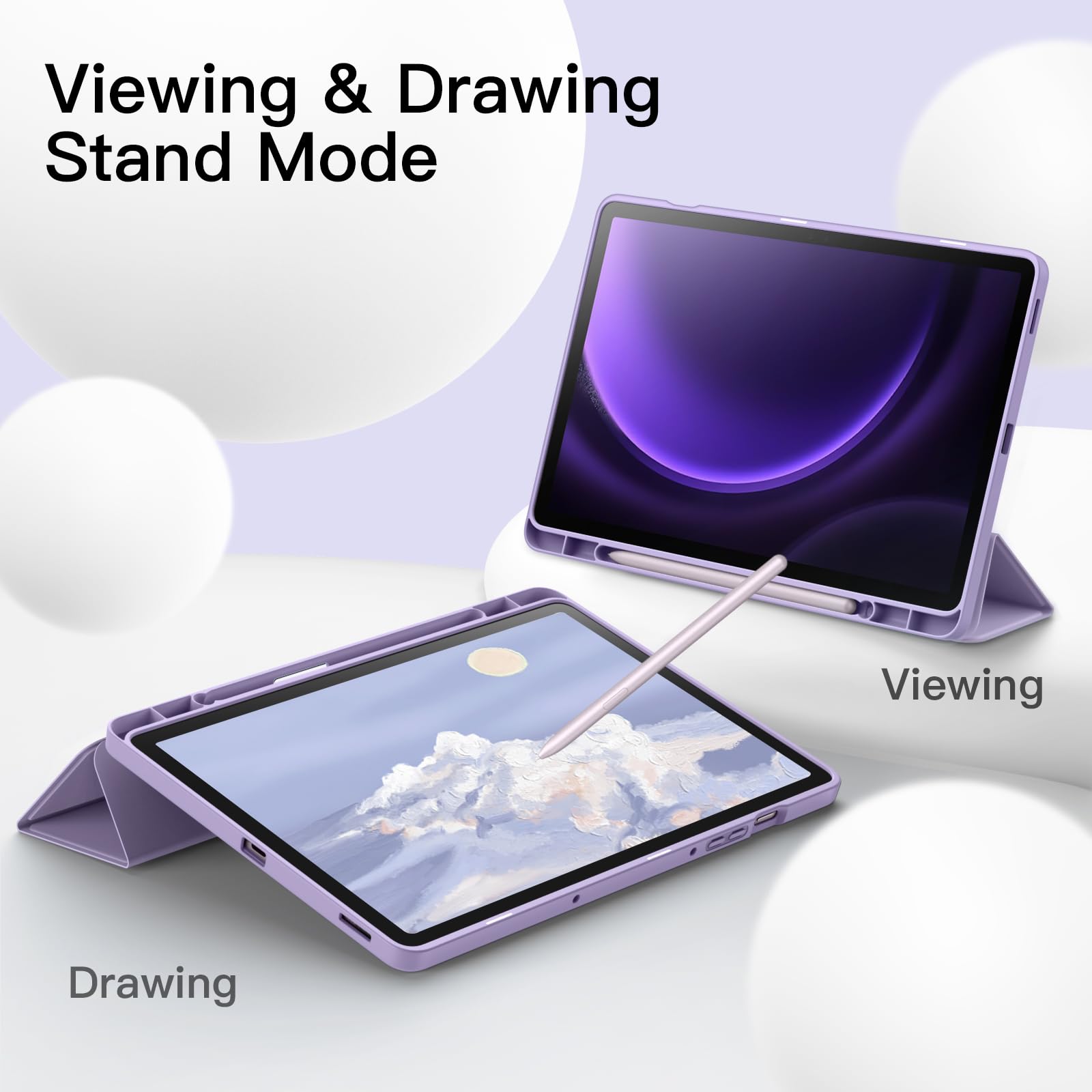 Foto 6 | Funda Jetech Para Samsung Galaxy Tab S10 Fe/s9 Fe 10.9 Pulgadas - Venta Internacional.