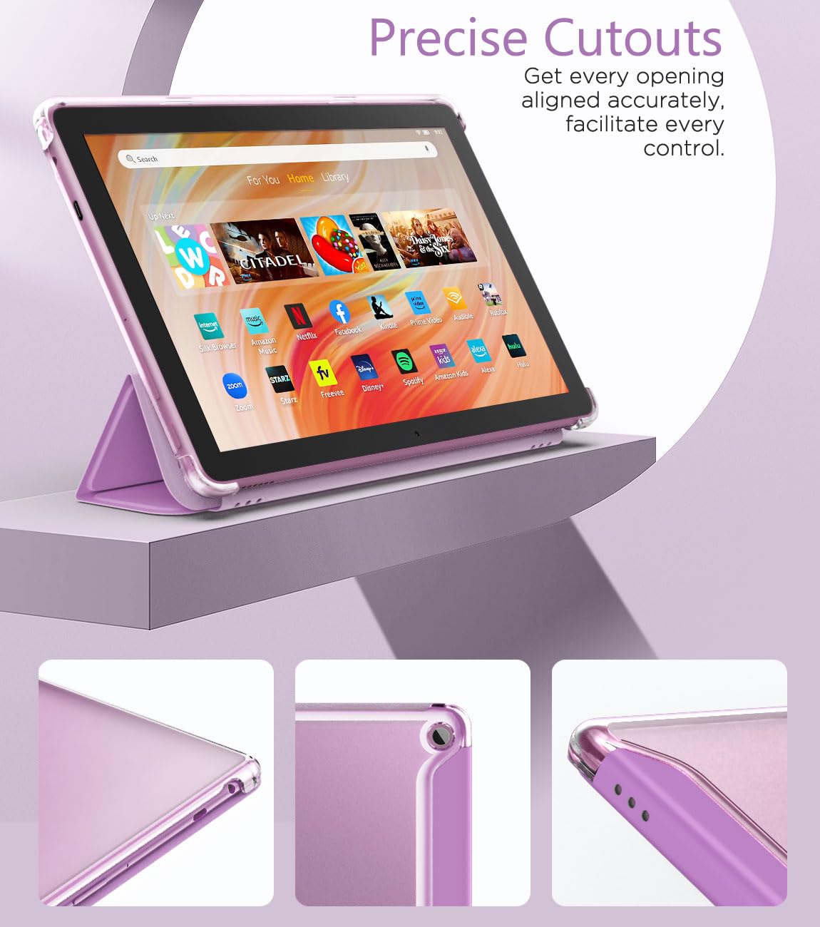 Foto 6 | Funda Moko Para La Nueva Tableta Amazon Kindle Fire Hd 10 2023 - Venta Internacional.