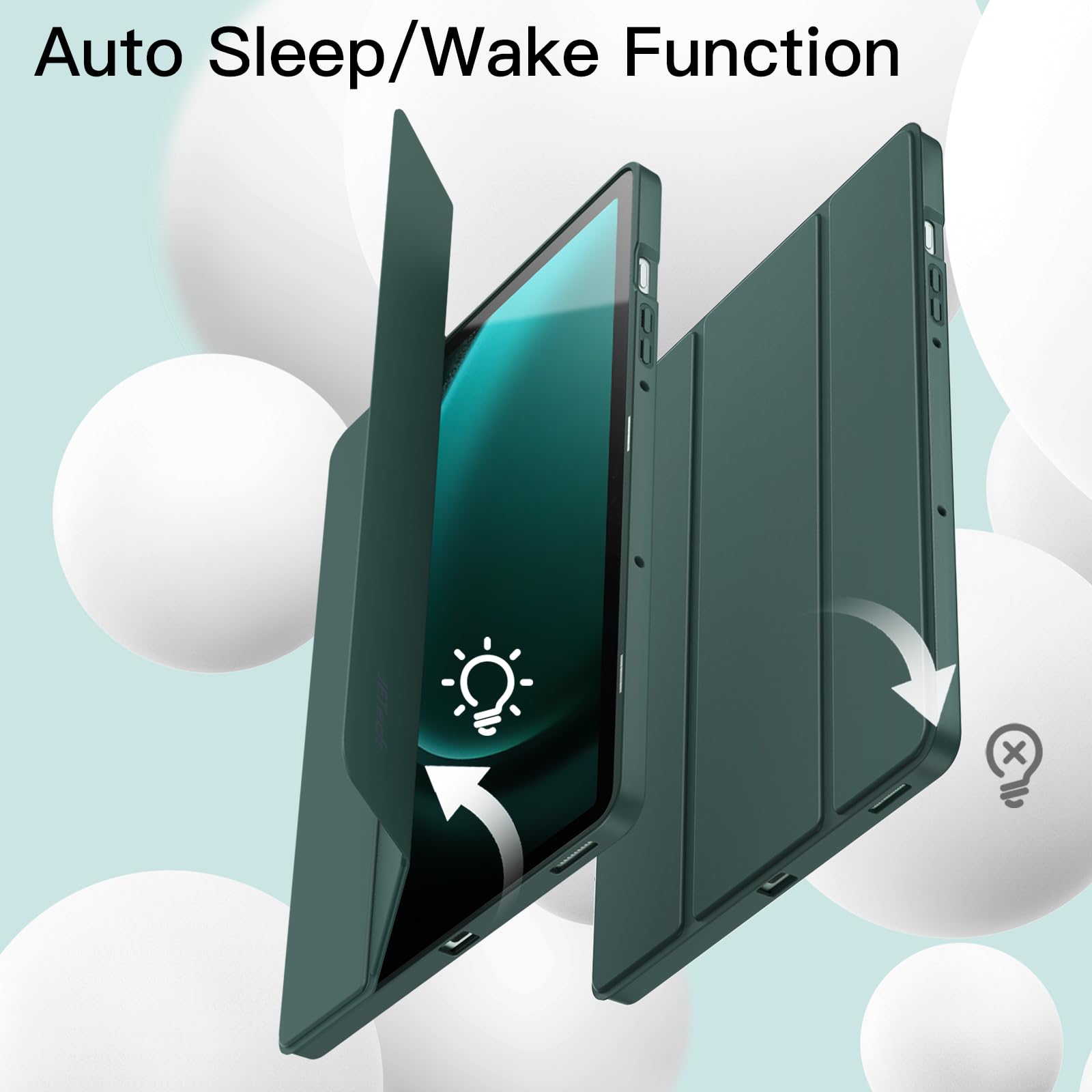 Foto 5 | Funda Jetech Para Samsung Galaxy Tab S10 Fe/s9 Fe 10.9 - Venta Internacional.