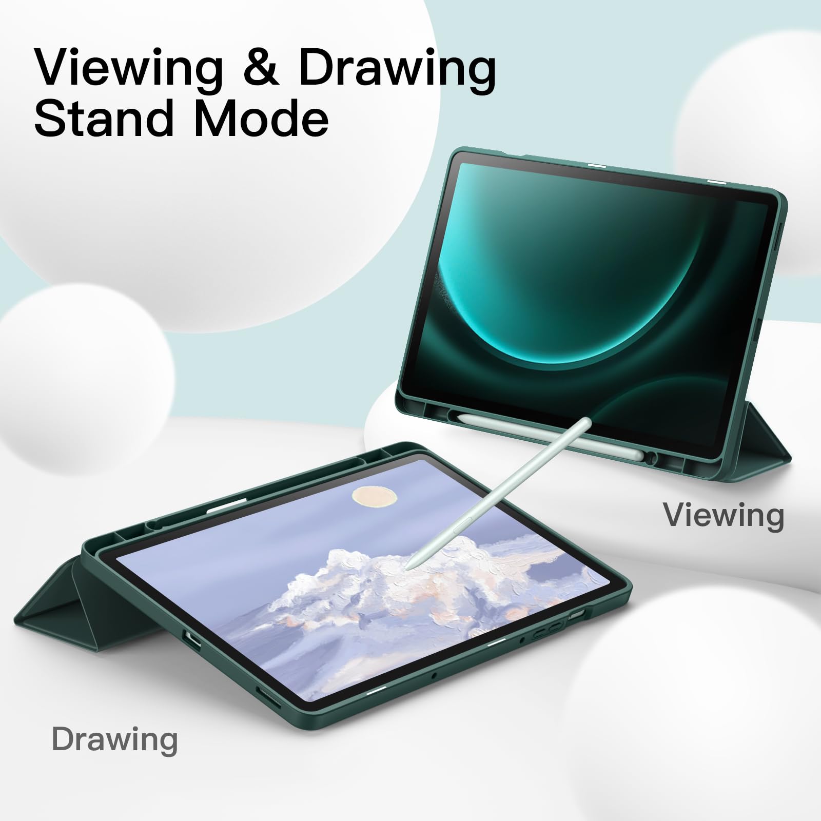 Foto 6 | Funda Jetech Para Samsung Galaxy Tab S10 Fe/s9 Fe 10.9 - Venta Internacional.