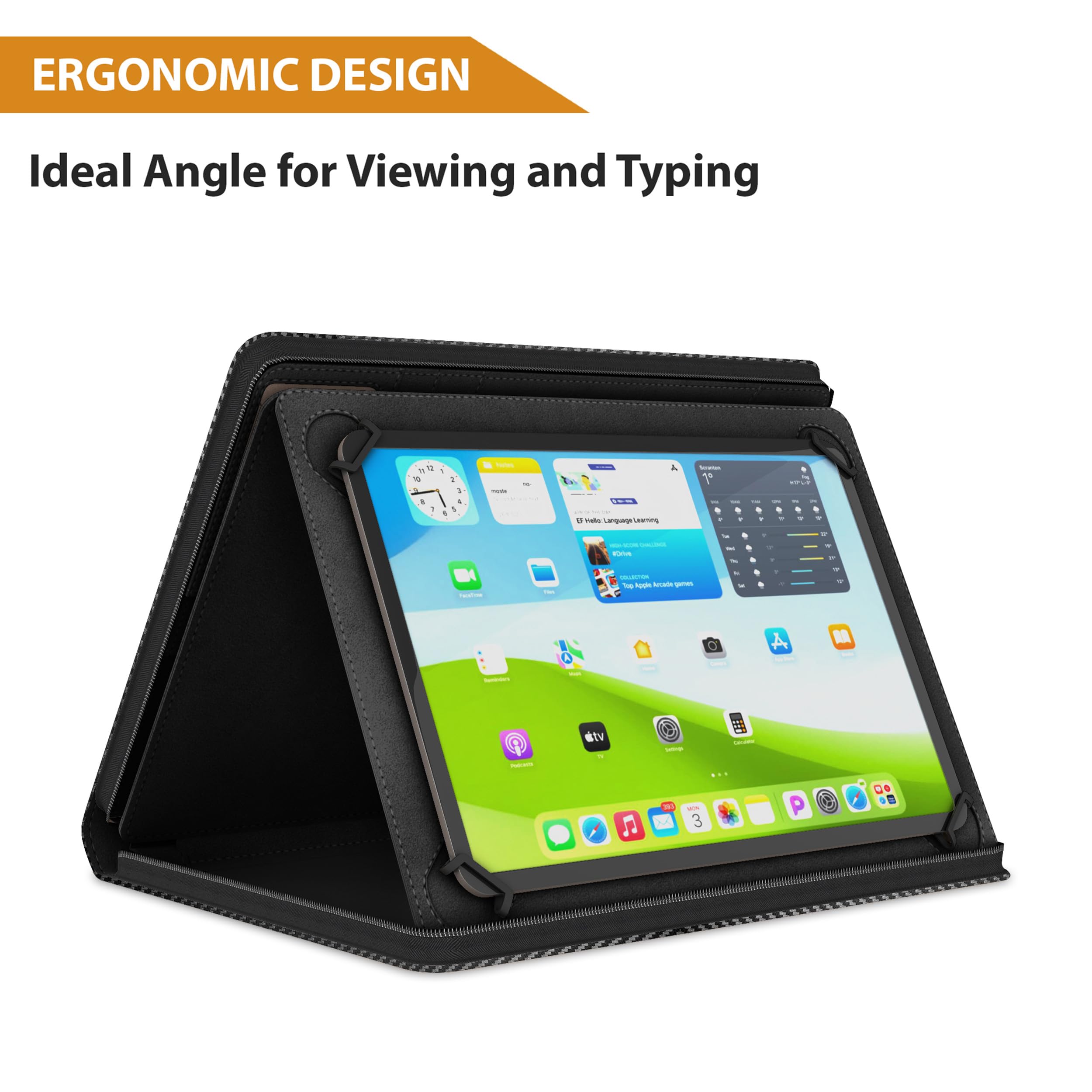 Foto 4 pulgar | Organizador Universal Para Tabletas Ipad Padfolio Case Khomo - Venta Internacional.