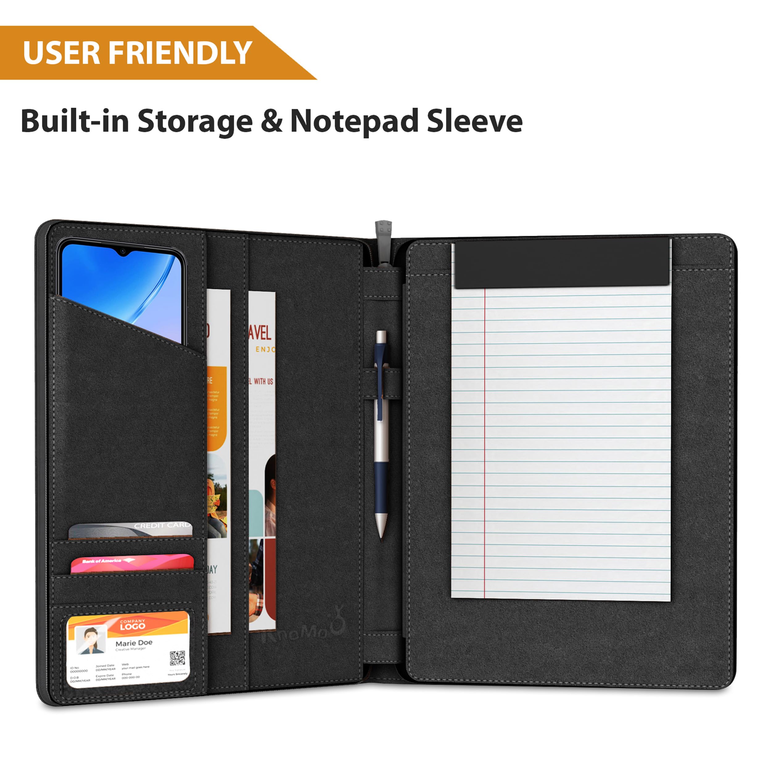 Foto 5 pulgar | Organizador Universal Para Tabletas Ipad Padfolio Case Khomo - Venta Internacional.