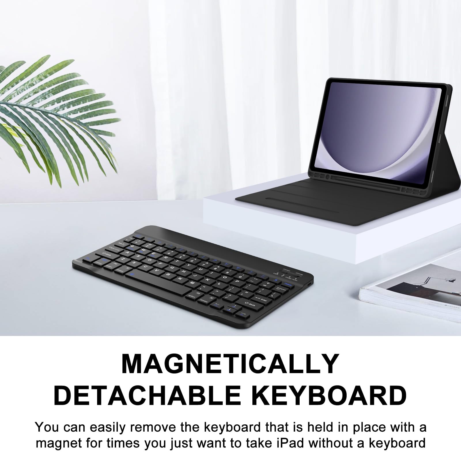 Foto 3 | Funda De Teclado Sengbirch Para Samsung Galaxy Tab A9+ 11'' Negra - Venta Internacional.