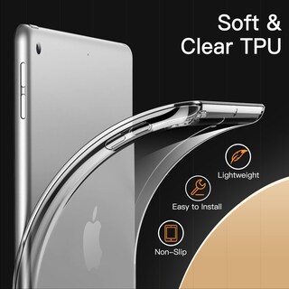 Foto 3 | Funda Para Tableta Jetech Para Ipad 9/8/7 10.2'' (2021/2020/2019) Transparente - Venta Internacional.
