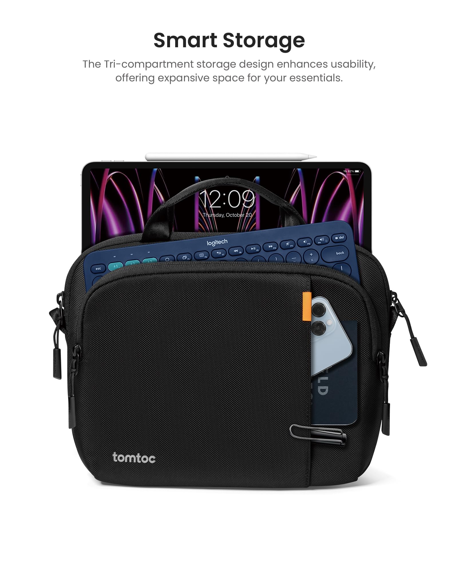 Foto 5 pulgar | Bandolera Para Tablet Tomtoc 360 Protector Para Ipad De 13 Pulgadas - Venta Internacional.
