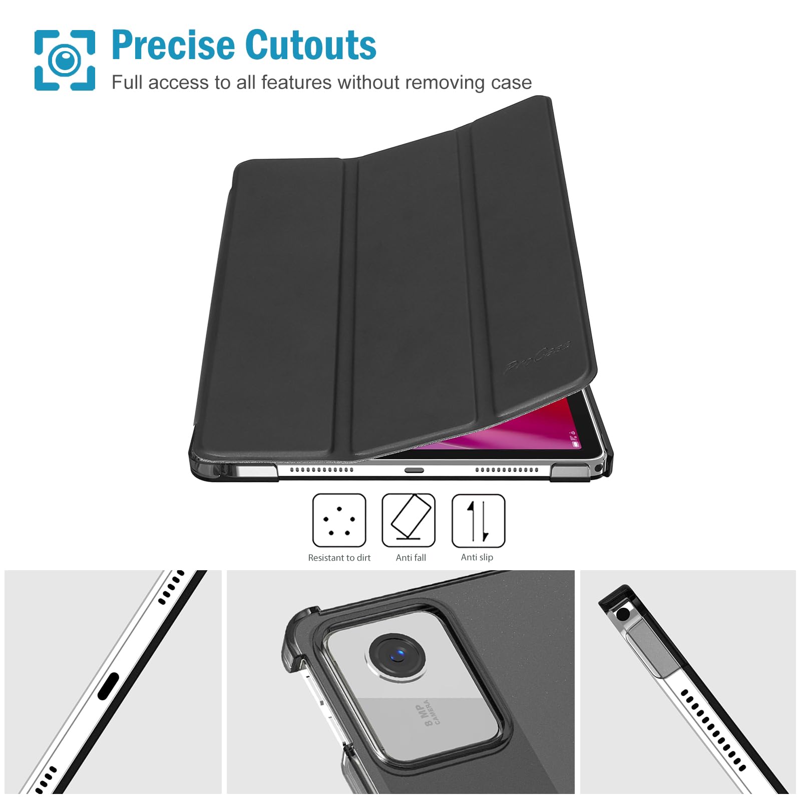 Foto 6 pulgar | Funda Para Tableta Procase Smart Para Lenovo Tab M11/k11 11 - Venta Internacional.