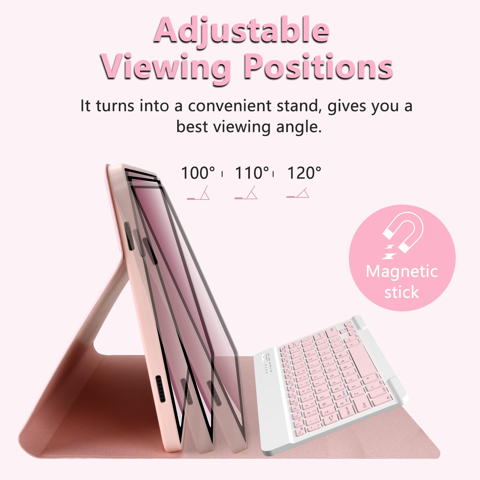 Foto 4 | Funda De Teclado Para Samsung Galaxy Tab A9 Plus 11'' 2023 Con Teclado - Venta Internacional.