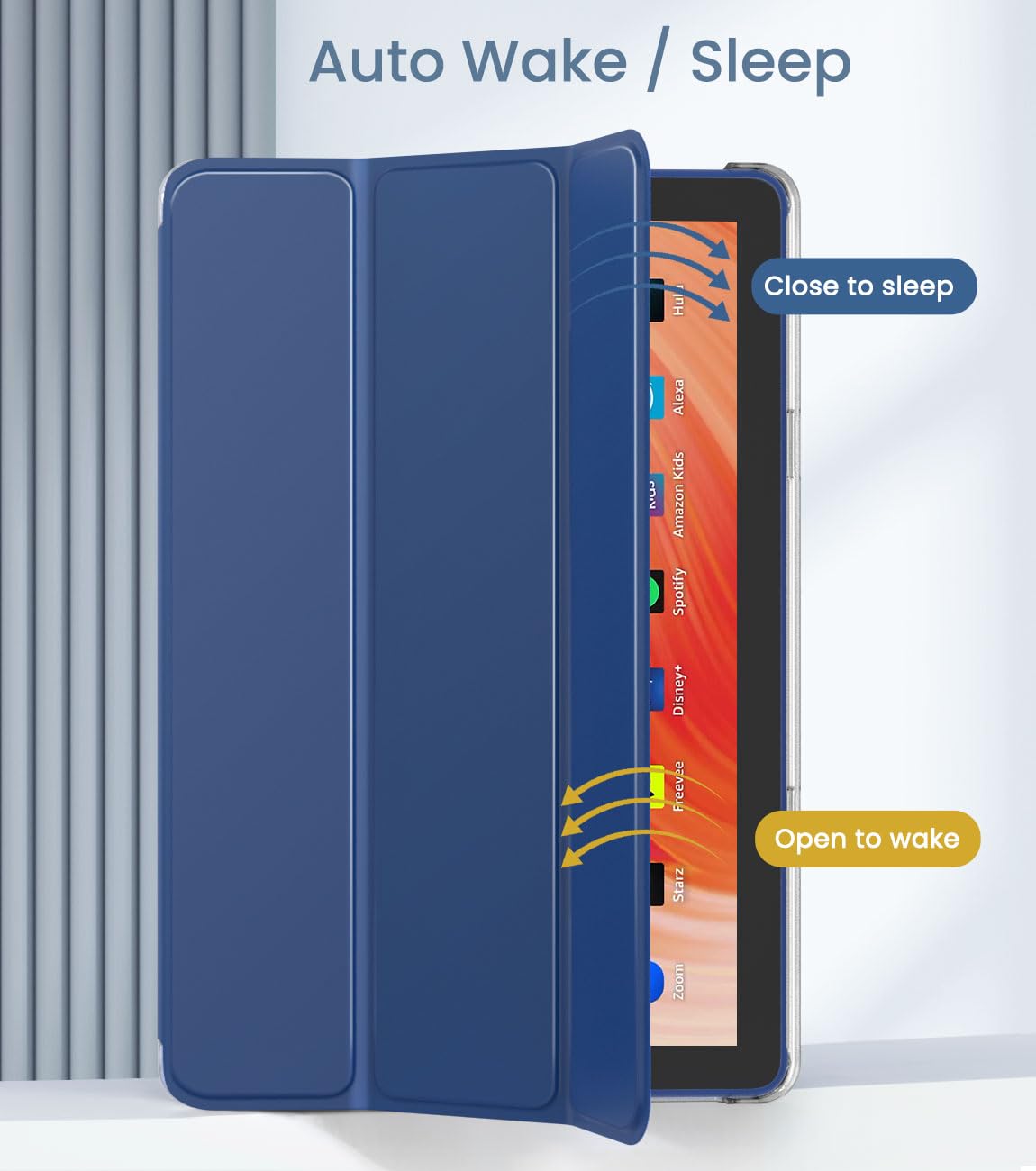 Foto 5 | Funda Moko Para La Nueva Tableta Amazon Kindle Fire Hd 10 2023 - Venta Internacional.