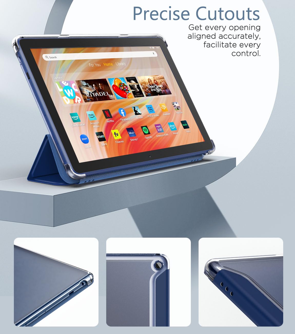 Foto 6 | Funda Moko Para La Nueva Tableta Amazon Kindle Fire Hd 10 2023 - Venta Internacional.