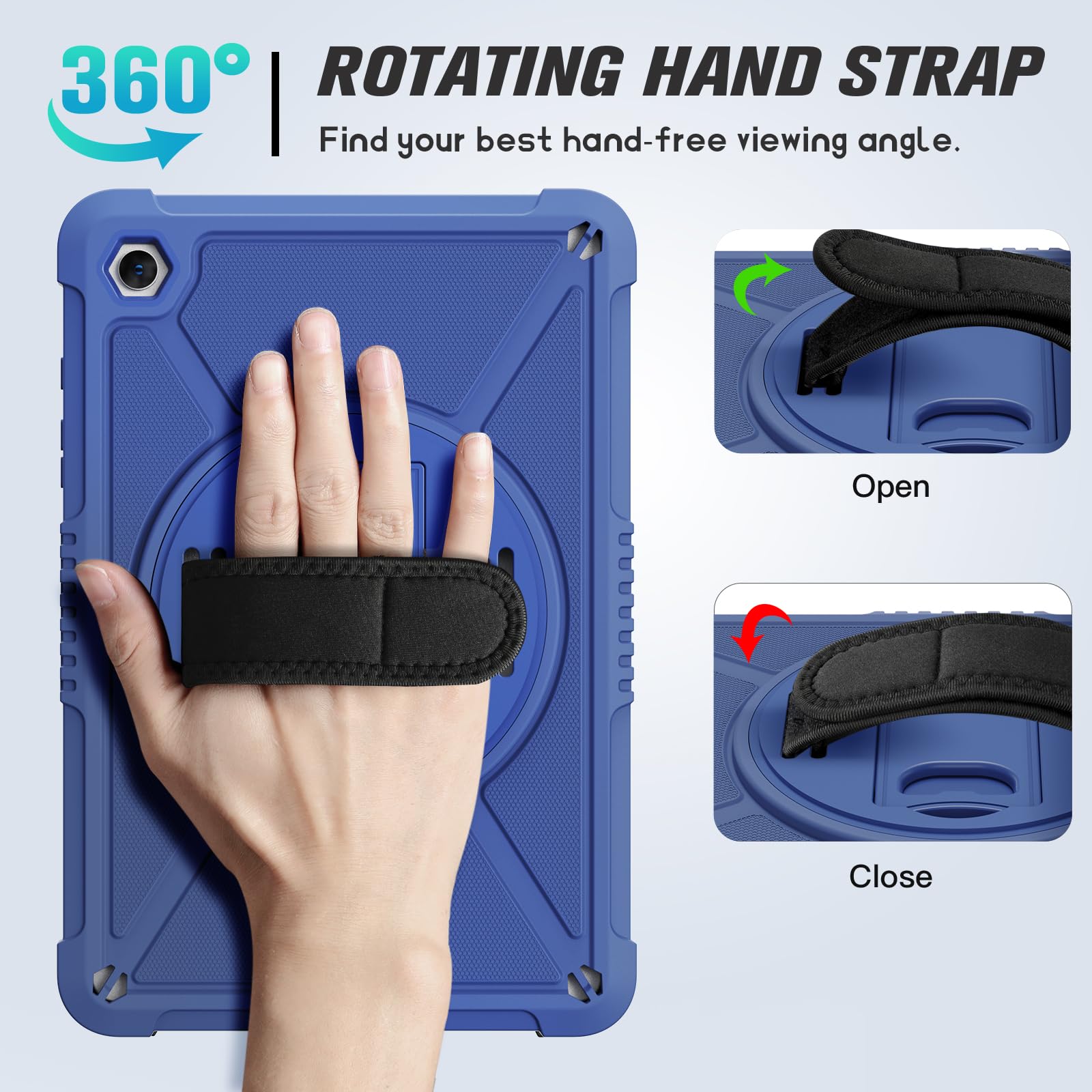Foto 3 | Funda Ztotopcases Para Samsung Galaxy Tab A9+ 11'' 2023 Azul - Venta Internacional.