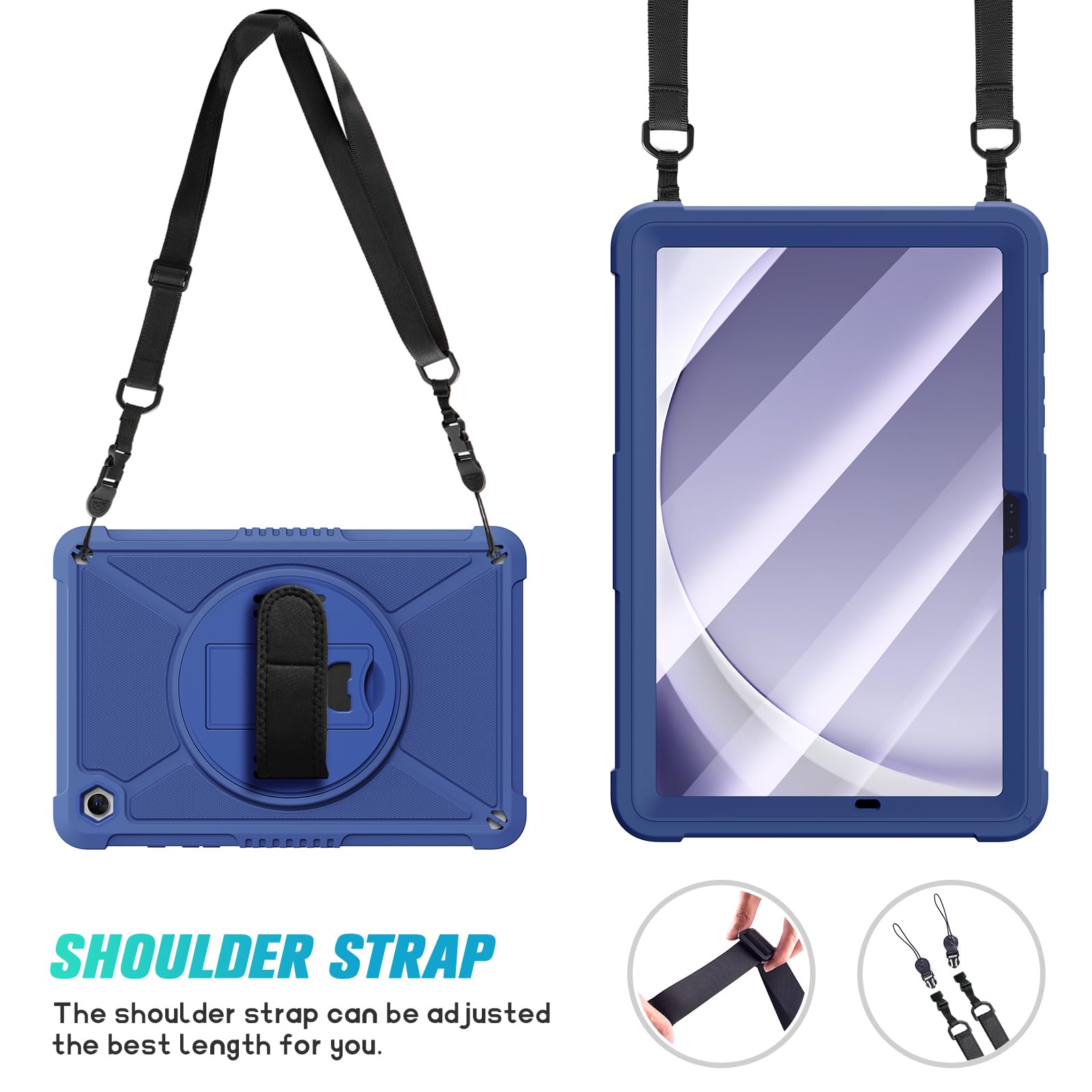 Foto 6 | Funda Ztotopcases Para Samsung Galaxy Tab A9+ 11'' 2023 Azul - Venta Internacional.