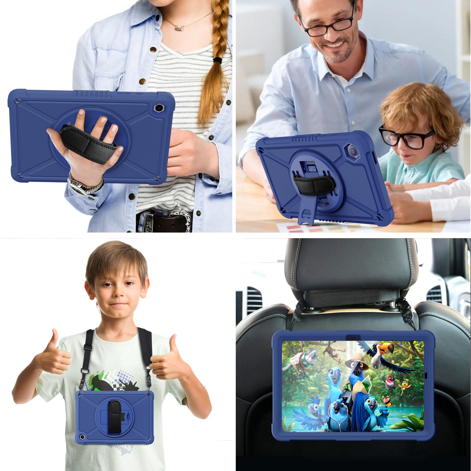 Foto 7 | Funda Ztotopcases Para Samsung Galaxy Tab A9+ 11'' 2023 Azul - Venta Internacional.