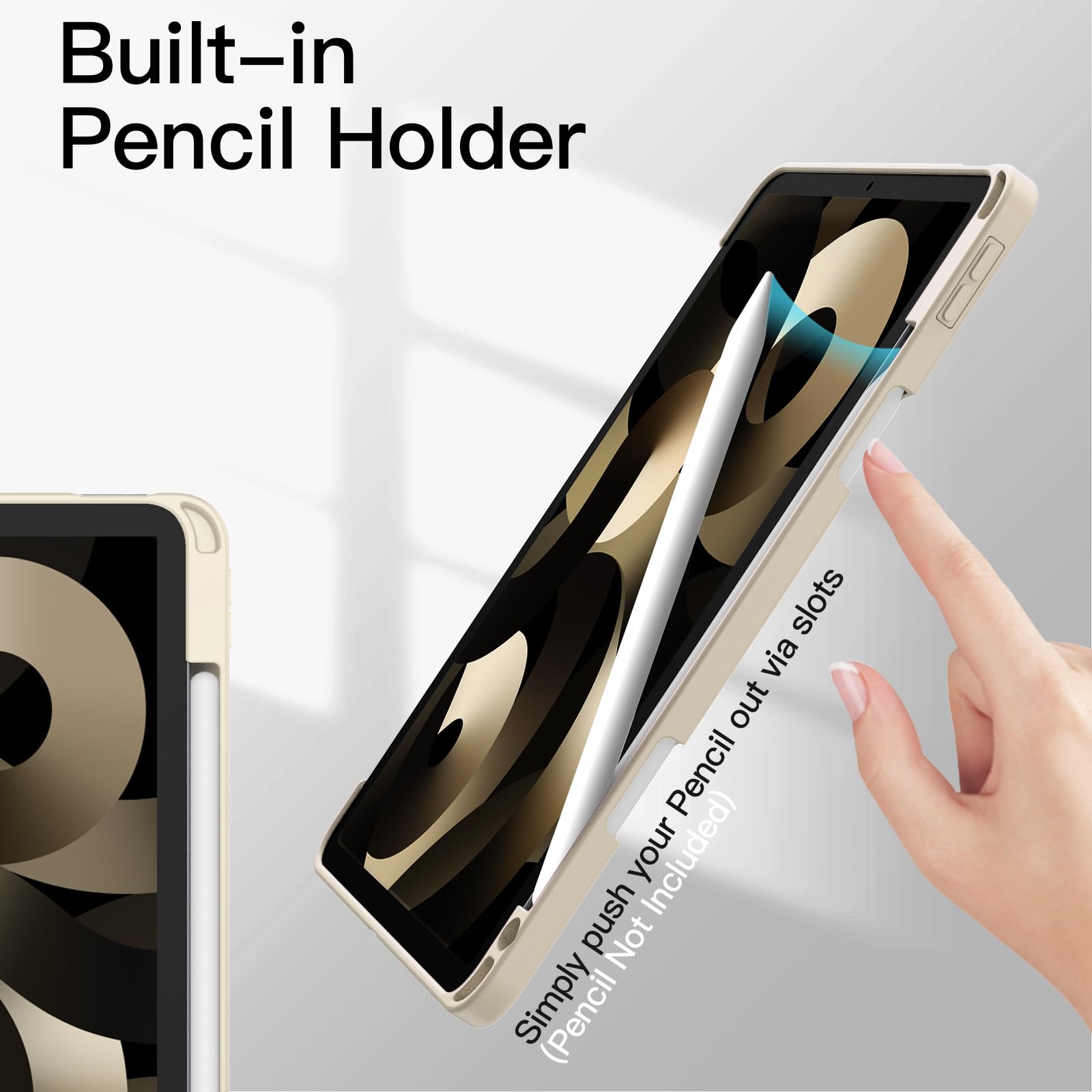 Foto 5 | Funda Jetech Para Ipad Air 11 M3/m2 (2025/2024), Air 5/4 (2022/2020) - Venta Internacional.