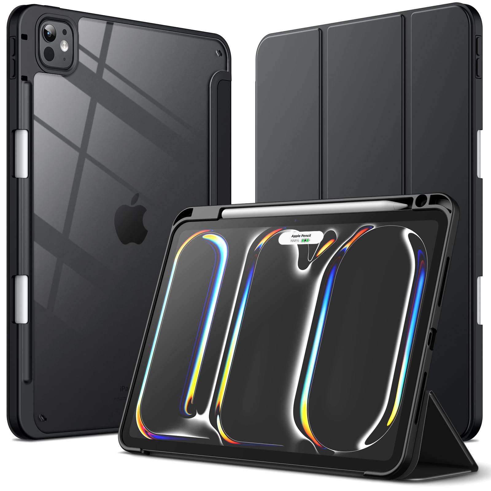 Foto 1 | Funda Jetech Para Ipad Pro M4 2024 De 11 Pulgadas Con Soporte Para Lápices - Venta Internacional.