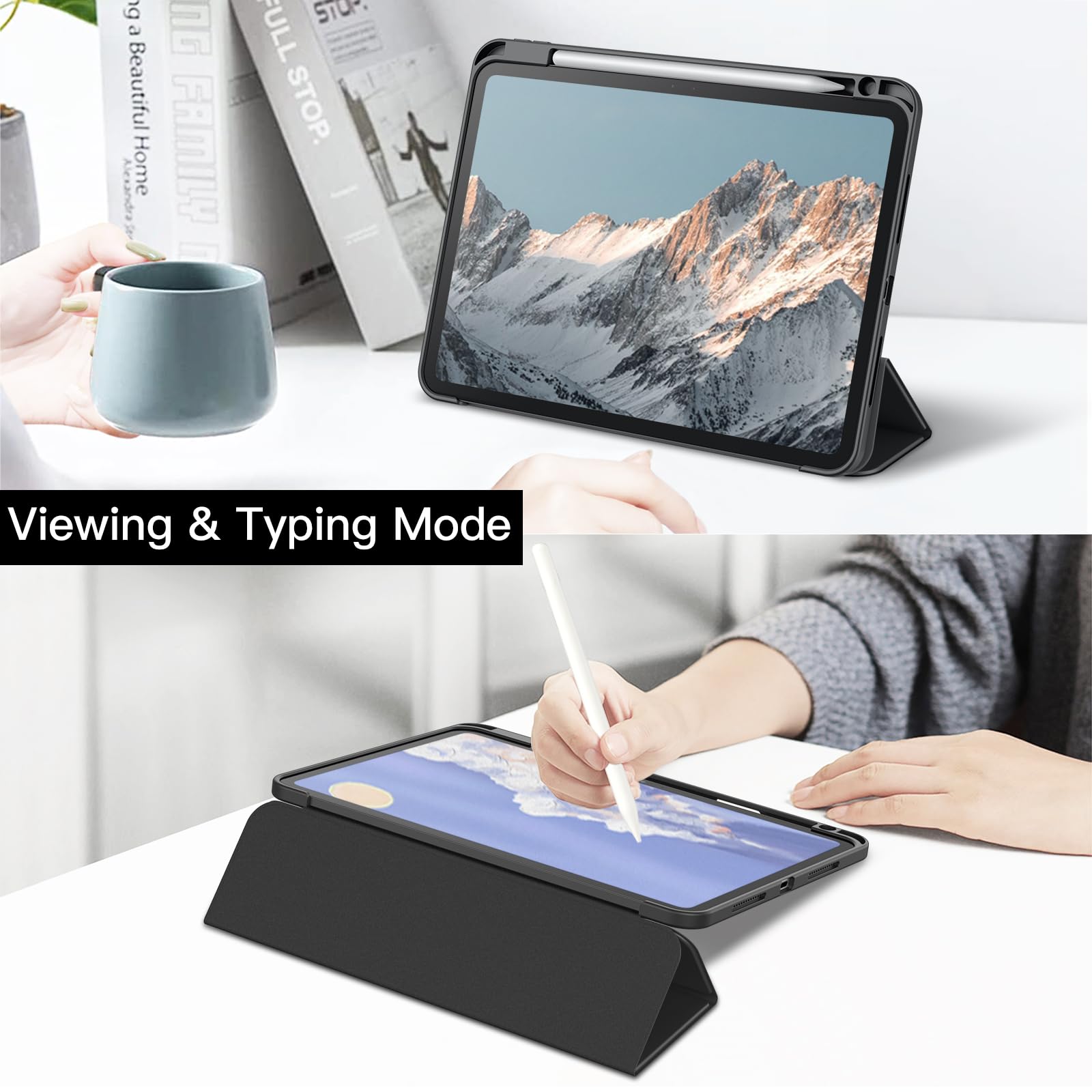 Foto 7 | Funda Jetech Para Ipad Pro M4 2024 De 11 Pulgadas Con Soporte Para Lápices - Venta Internacional.