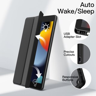 Foto 6 | Funda Jetech Para Ipad 10.2 (9.ª, 8.ª Generación) Con Soporte Para Lápices - Venta Internacional.