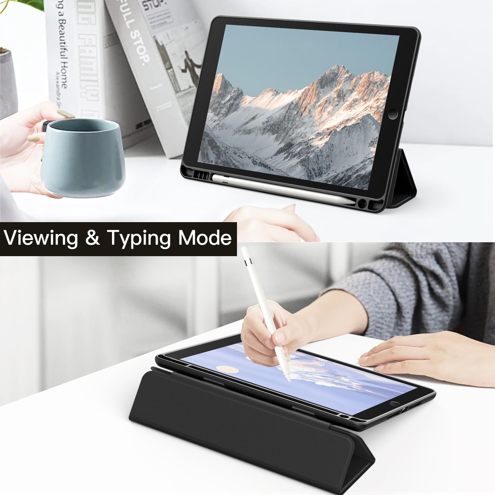 Foto 8 pulgar | Funda Jetech Para Ipad 10.2 (9.ª, 8.ª Generación) Con Soporte Para Lápices - Venta Internacional.