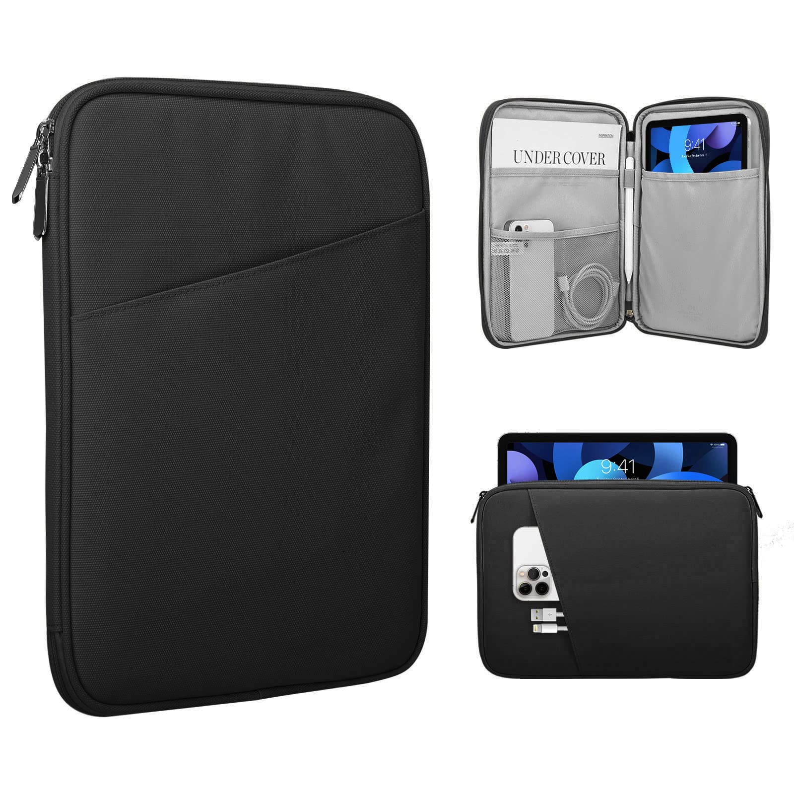 Foto 2 pulgar | Funda Para Tablet Timovo 9-11 Para Ipad 11 Pulgadas A16 2025 Negra - Venta Internacional.