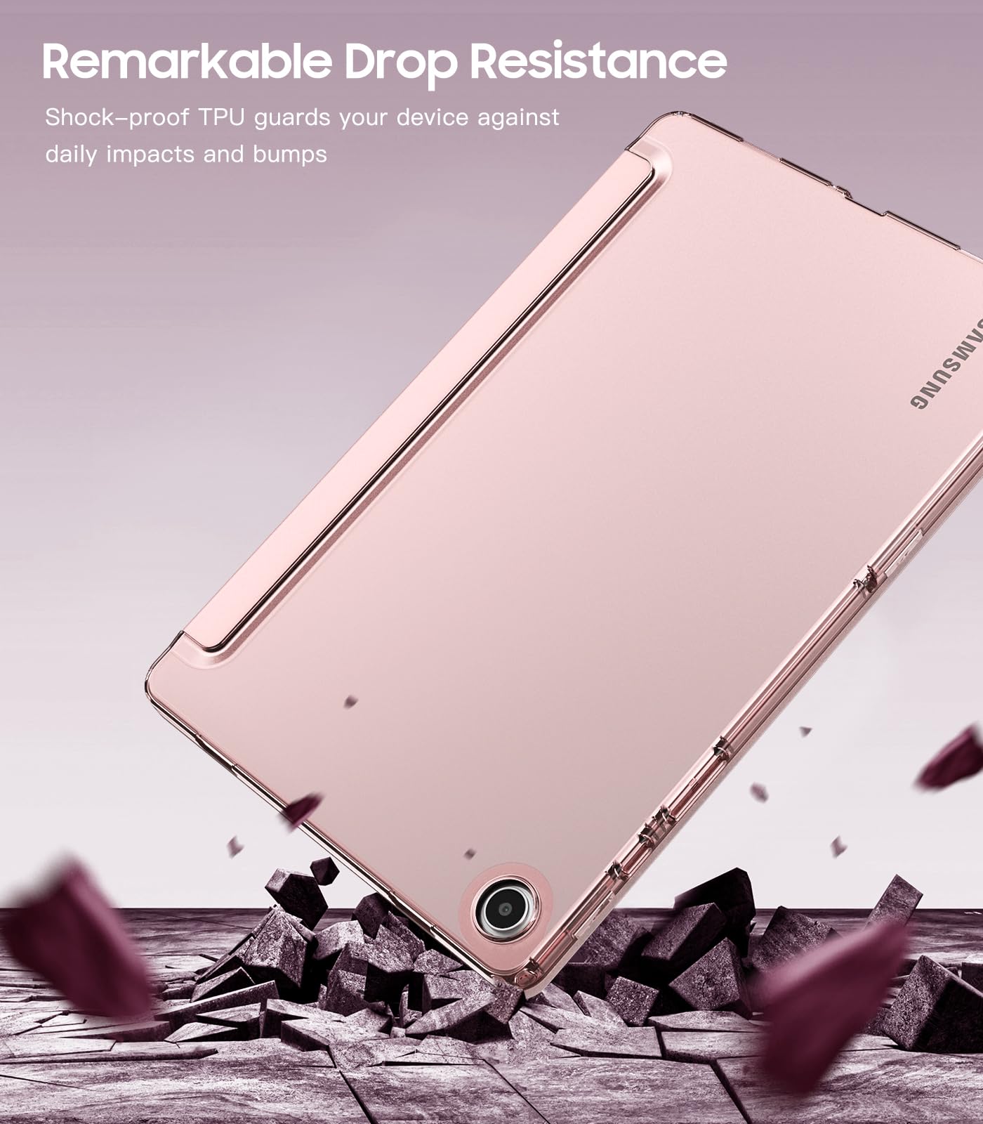 Foto 3 | Funda Timovo Para Samsung Galaxy Tab A9+ 11 2023 Con Función De Encendido Y Apagado Automáticos - Venta Internacional.