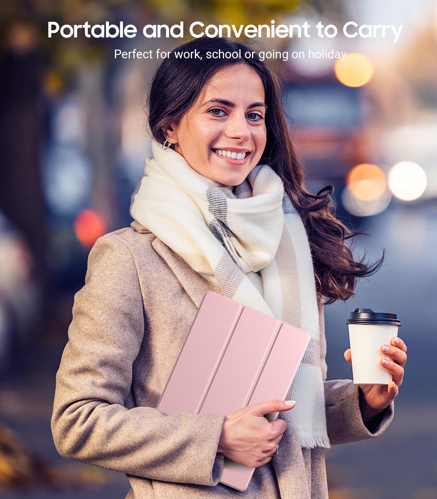 Foto 7 | Funda Timovo Para Samsung Galaxy Tab A9+ 11 2023 Con Función De Encendido Y Apagado Automáticos - Venta Internacional.