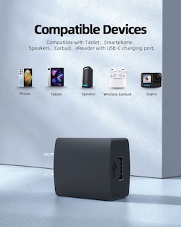Foto 4 | Cargador Ac Para Samsung Galaxy Tab A7 10.4 (2020) /tab A7 Lite - Venta Internacional.