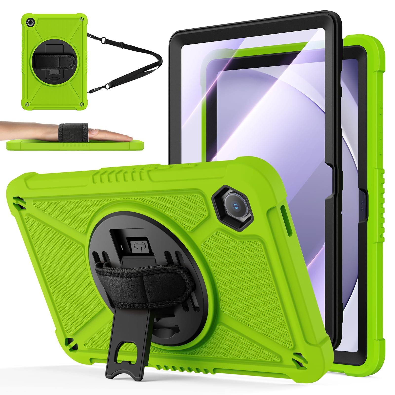 Funda Ztotopcases Para Samsung Galaxy Tab A9+ 11'' 2023 Verde - Venta Internacional.