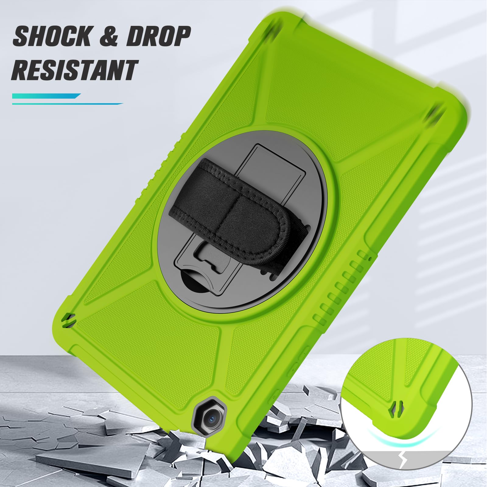 Foto 4 | Funda Ztotopcases Para Samsung Galaxy Tab A9+ 11'' 2023 Verde - Venta Internacional.
