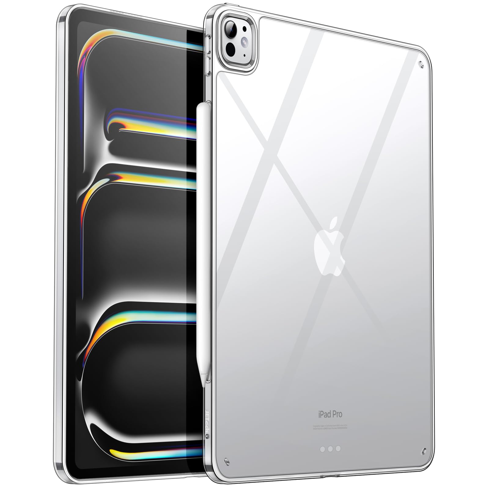 Foto 1 | Funda Jetech Clear Para Ipad Pro M4 (2024) De 13 Pulgadas, Antiamarilla - Venta Internacional.