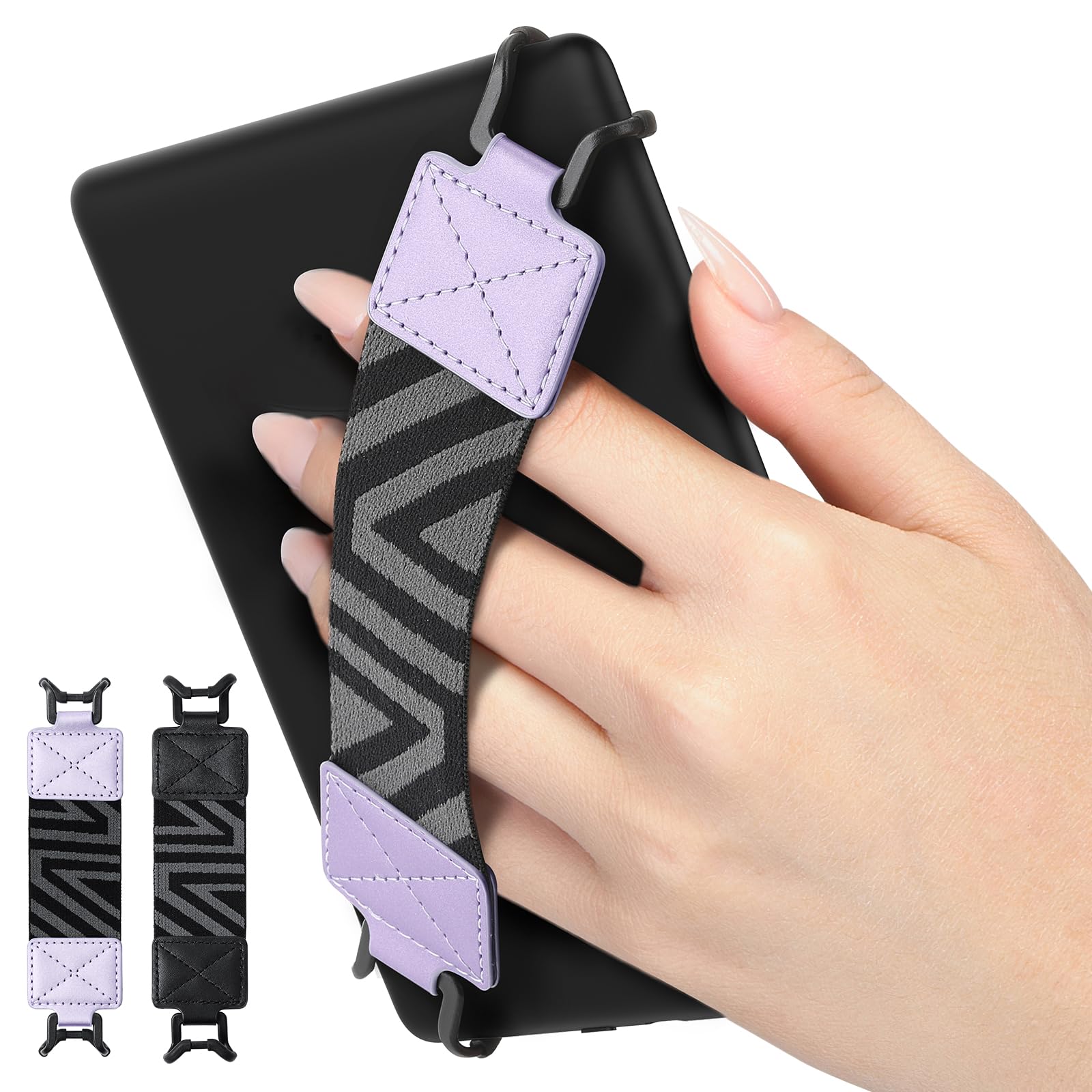 Foto 2 pulgar | Correa De Mano Moko Para 6-8 Lectores Electrónicos Kindle Fire Tablet Black, Paquete De 2 - Venta Internacional.