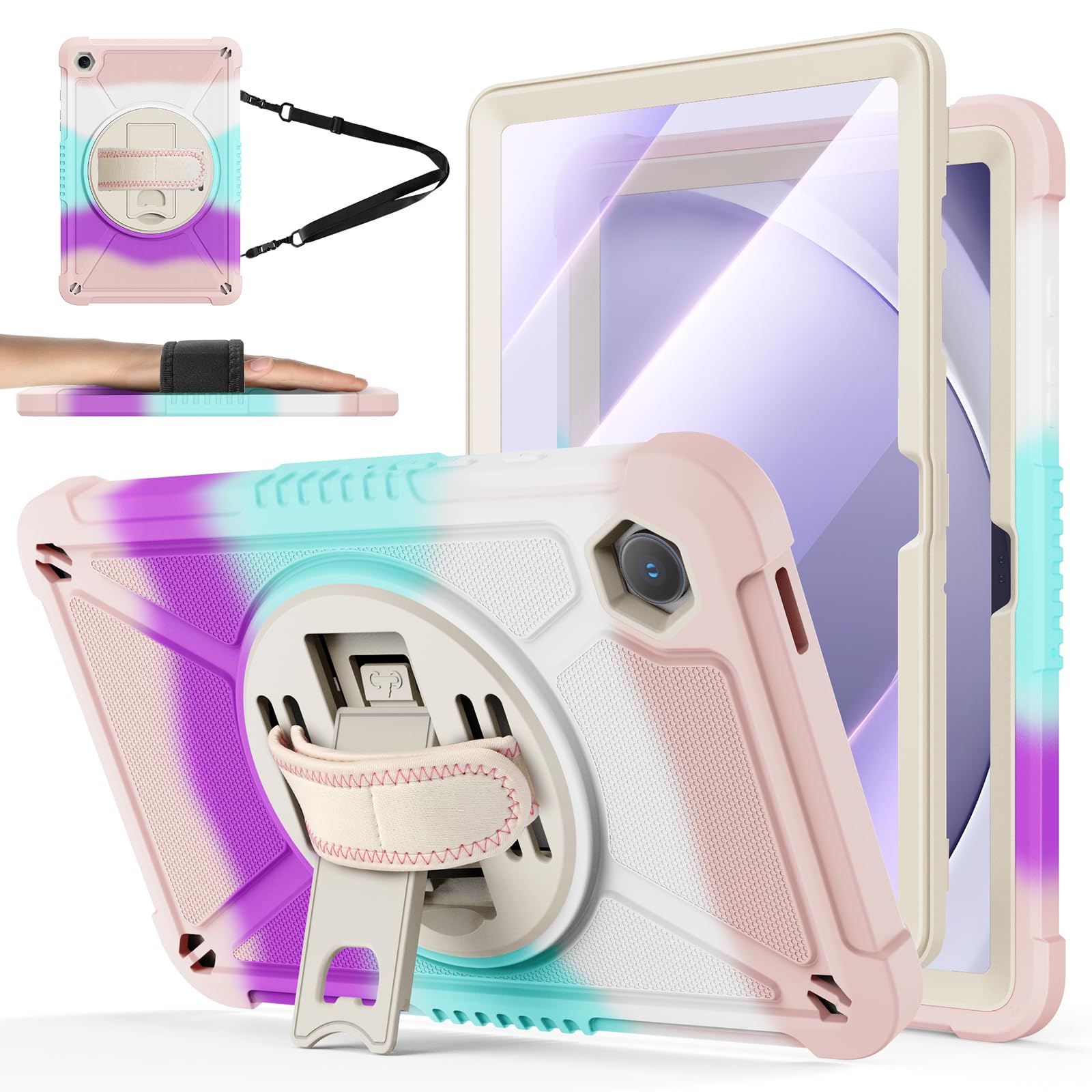 Foto 2 pulgar | Funda Ztotopcases A Prueba De Golpes Con Pantalla Para Samsung Galaxy Tab A9+ 11'' 2023 - Venta Internacional.