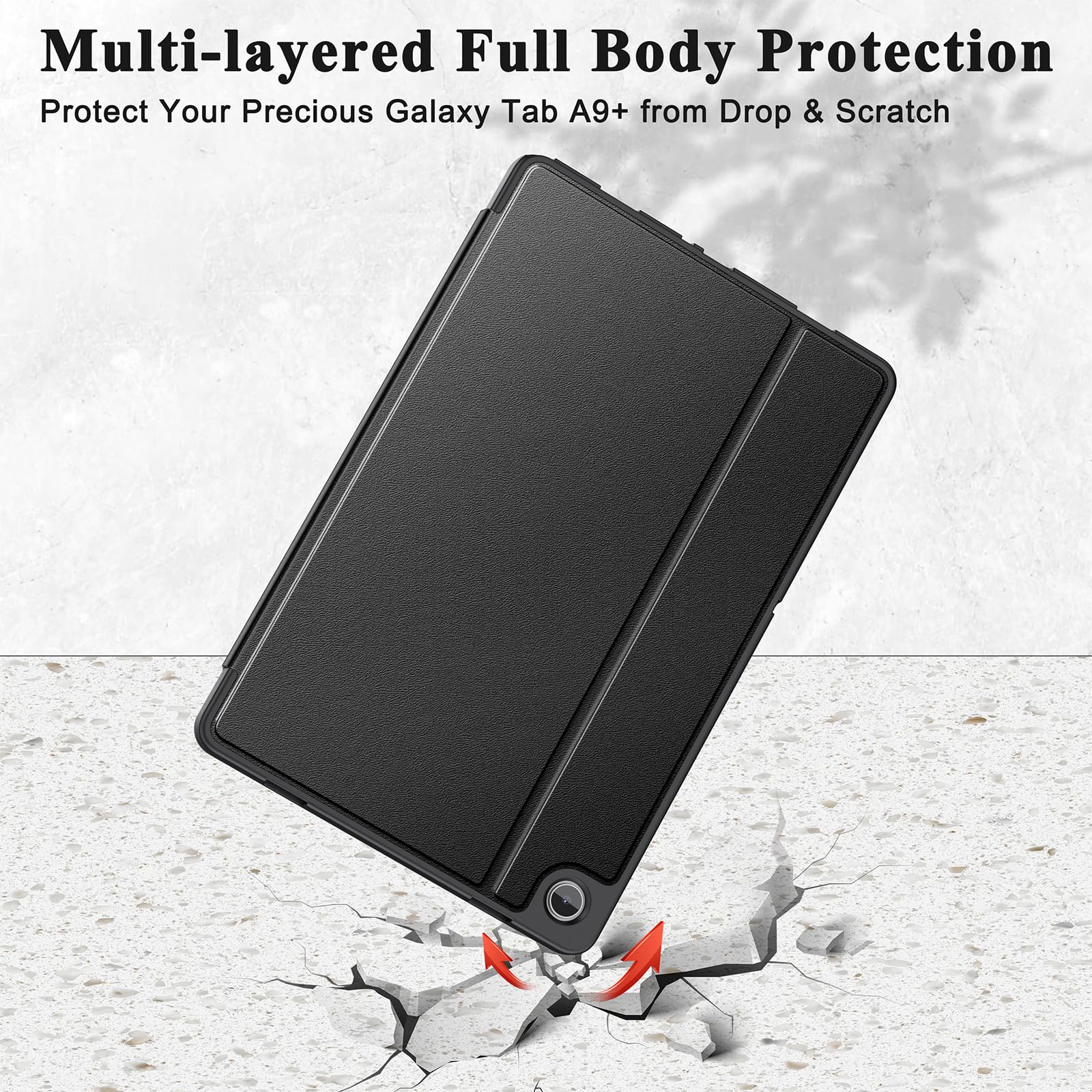 Foto 7 | Funda Soke Para Samsung Galaxy Tab A9+ 11'' 2023 Con Soporte - Venta Internacional.