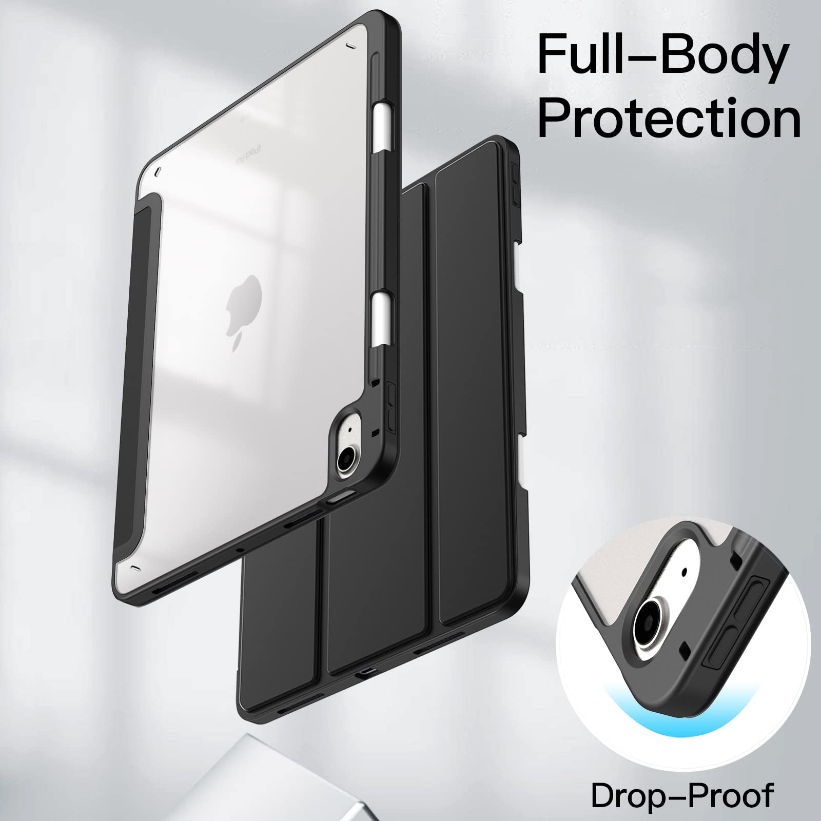 Foto 4 | Funda Jetech Para Ipad Air 11 M3/m2 (2025/2024), Air 5/4 (2022/2020) - Venta Internacional.