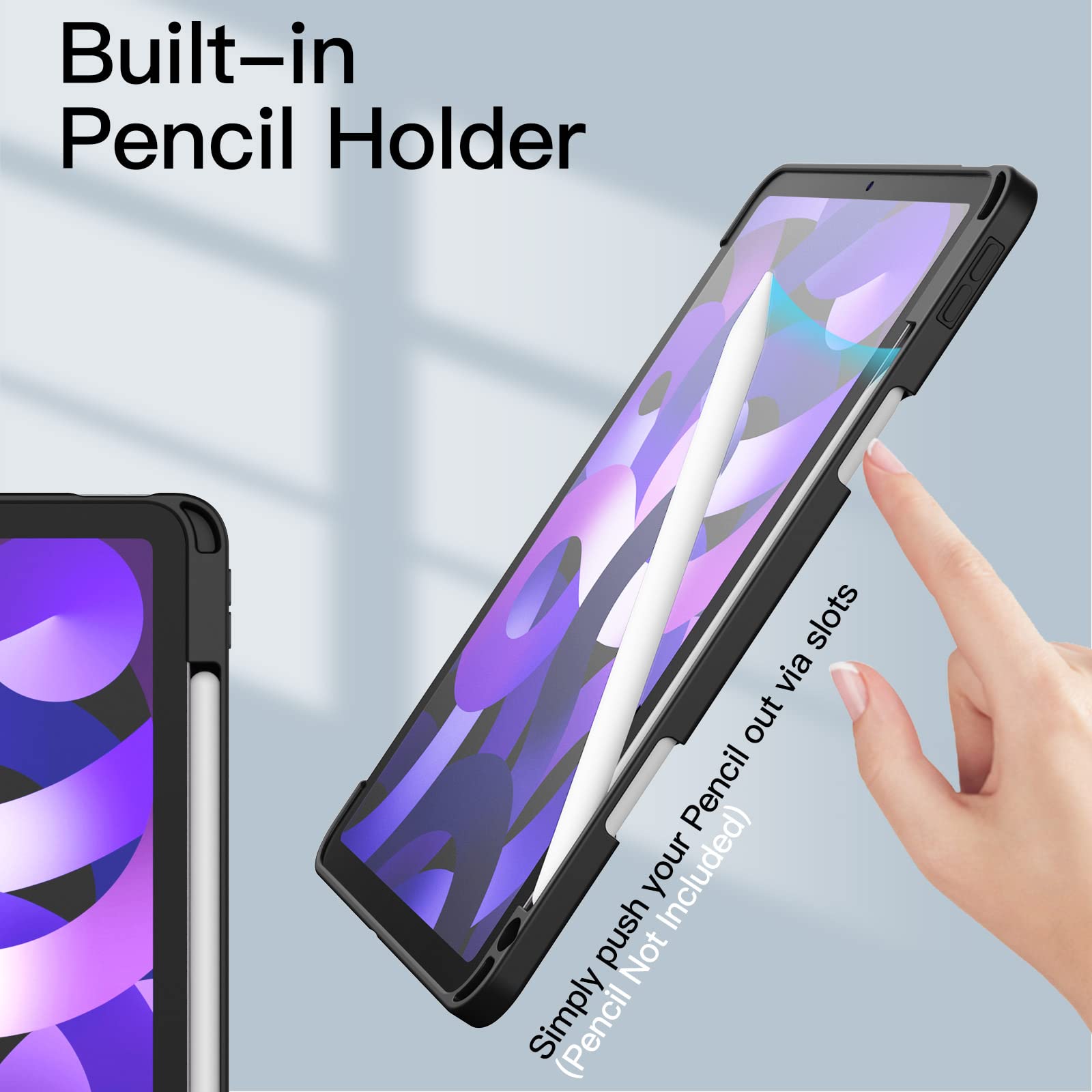 Foto 5 | Funda Jetech Para Ipad Air 11 M3/m2 (2025/2024), Air 5/4 (2022/2020) - Venta Internacional.