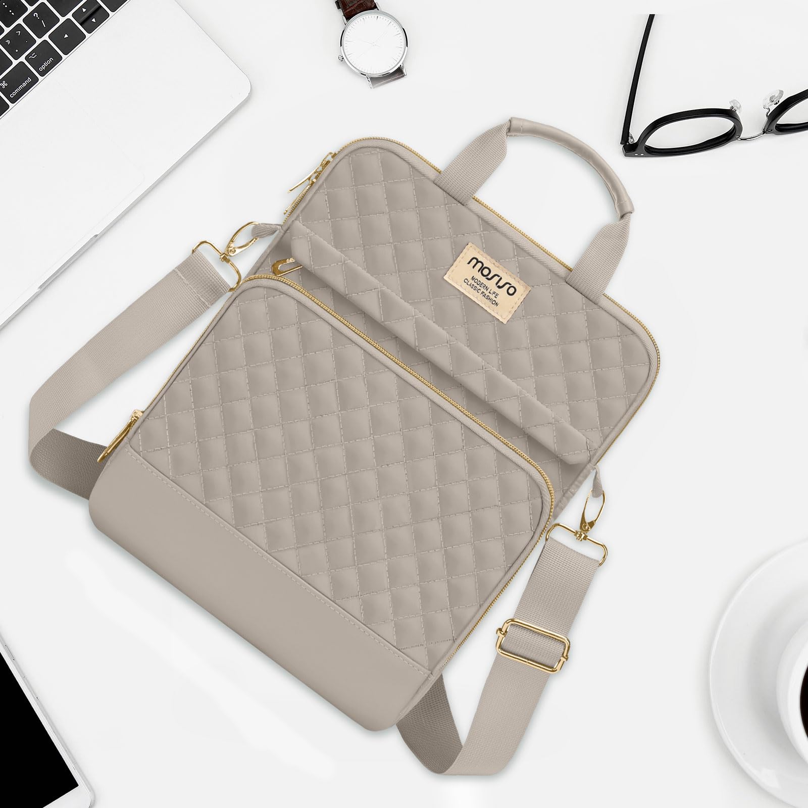 Foto 7 pulgar | Funda Para Tableta Mosiso Para Ipad Pro 12.9 Y Ipad Air 13 Con Teclado - Venta Internacional.