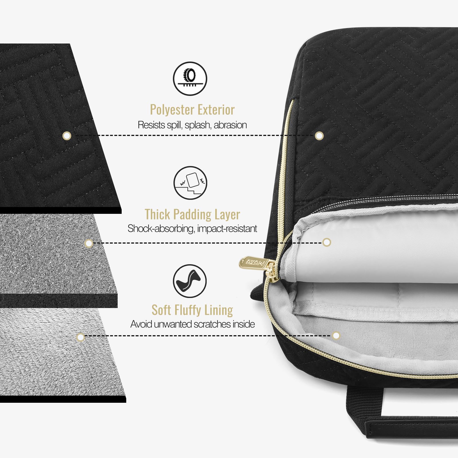 Foto 6 pulgar | Funda Para Tableta Moko Puffer De 11 Pulgadas Para Ipad Pro Y Air - Venta Internacional.