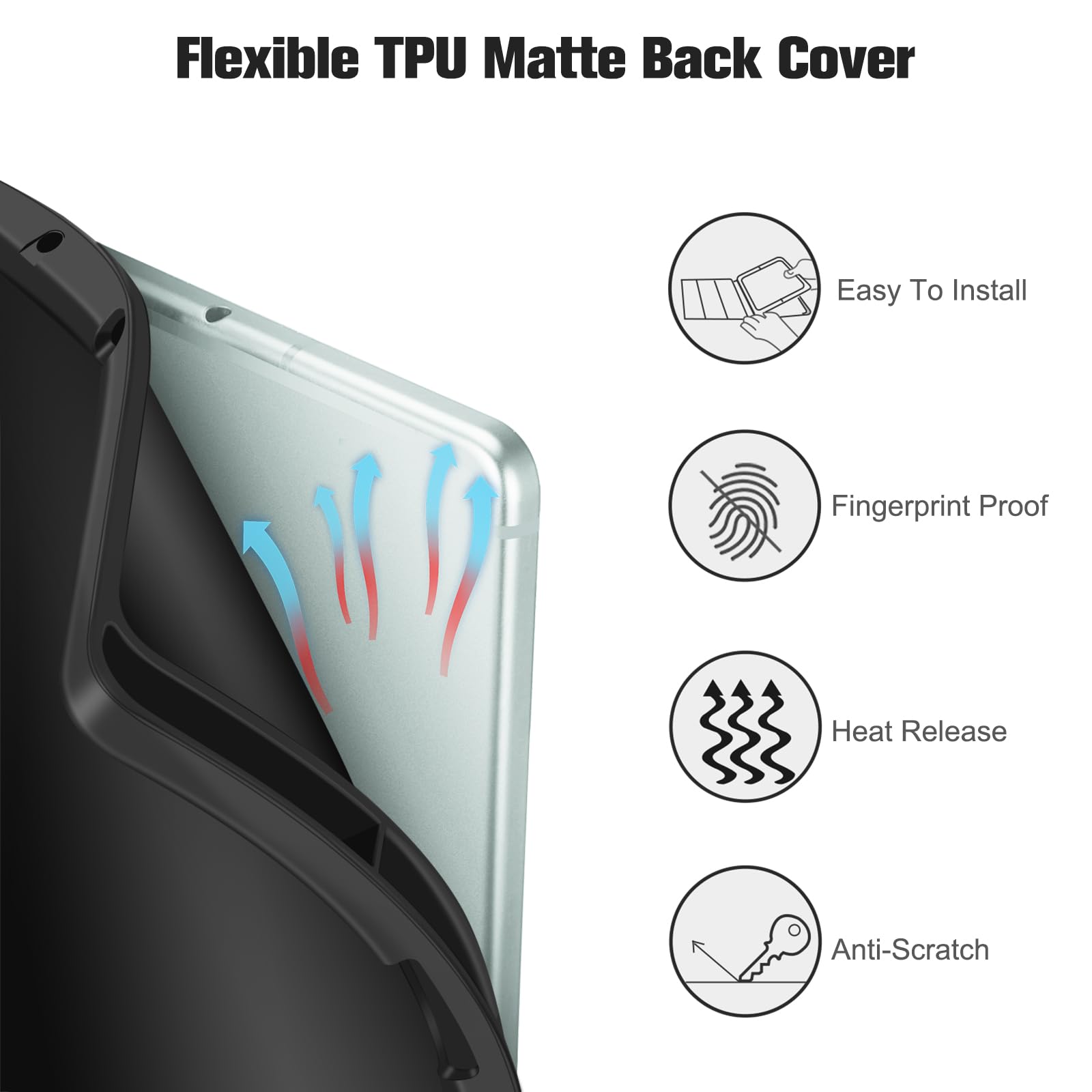 Foto 6 | Funda Fintie Para Samsung Galaxy Tab S6 Lite 10.4 2024/2022/2020 - Venta Internacional.