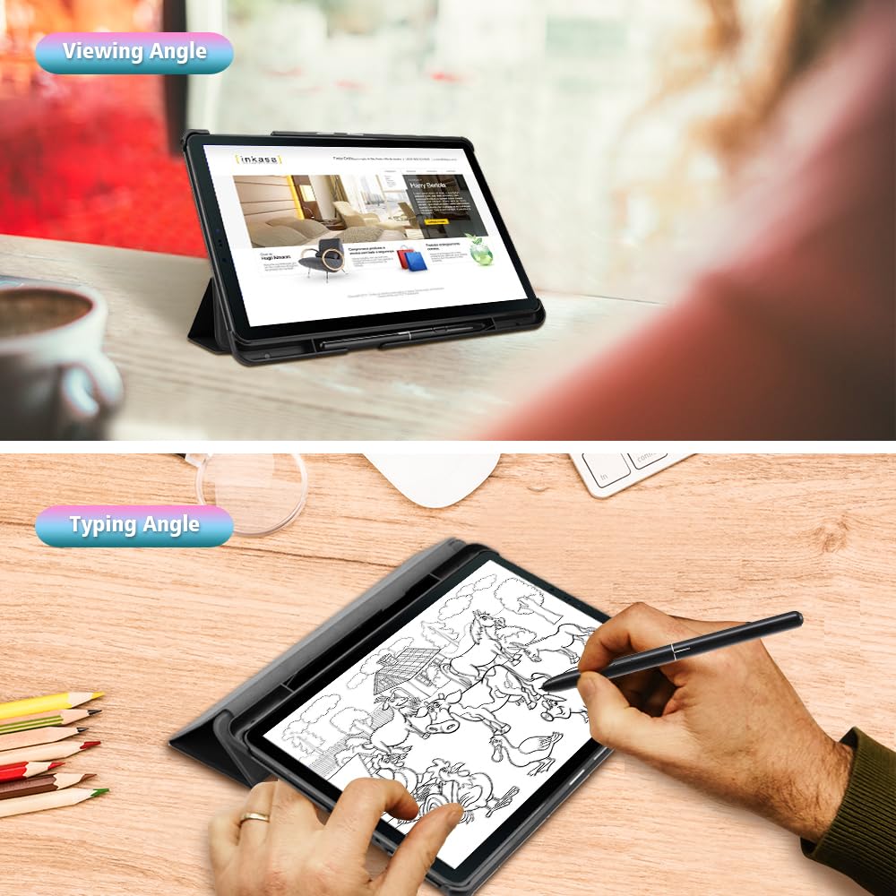 Foto 6 | Funda Fintie Slim Para Samsung Galaxy Tab S4 10.5 2018 Con S Pen - Venta Internacional.