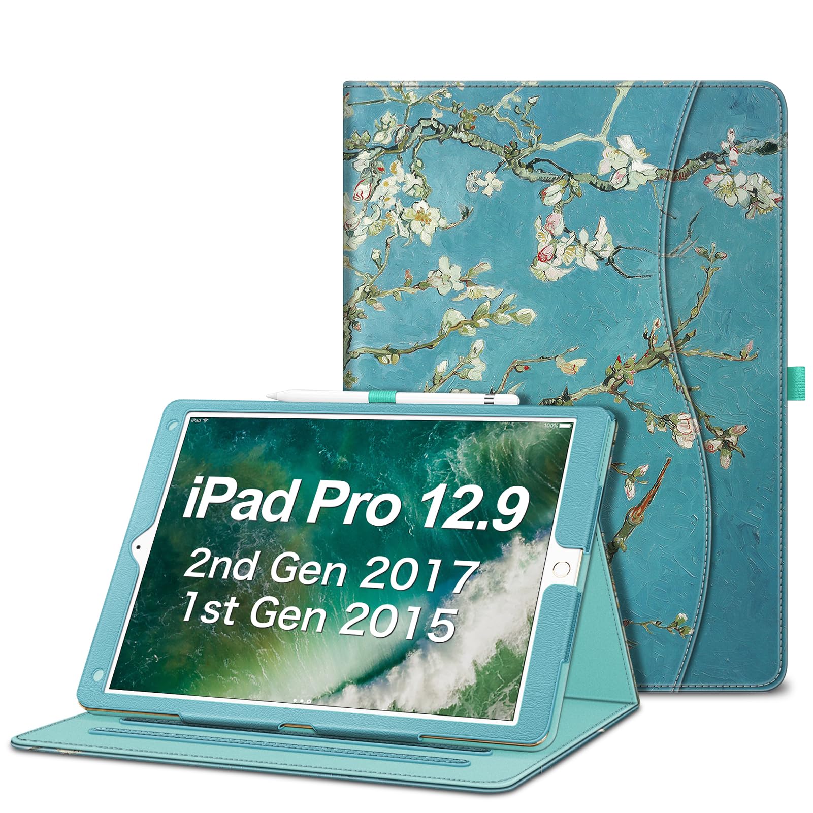 Funda Fintie Para Ipad Pro De 12,9 Pulgadas De Primera Y Segunda Generación Con Lápiz - Venta Internacional.