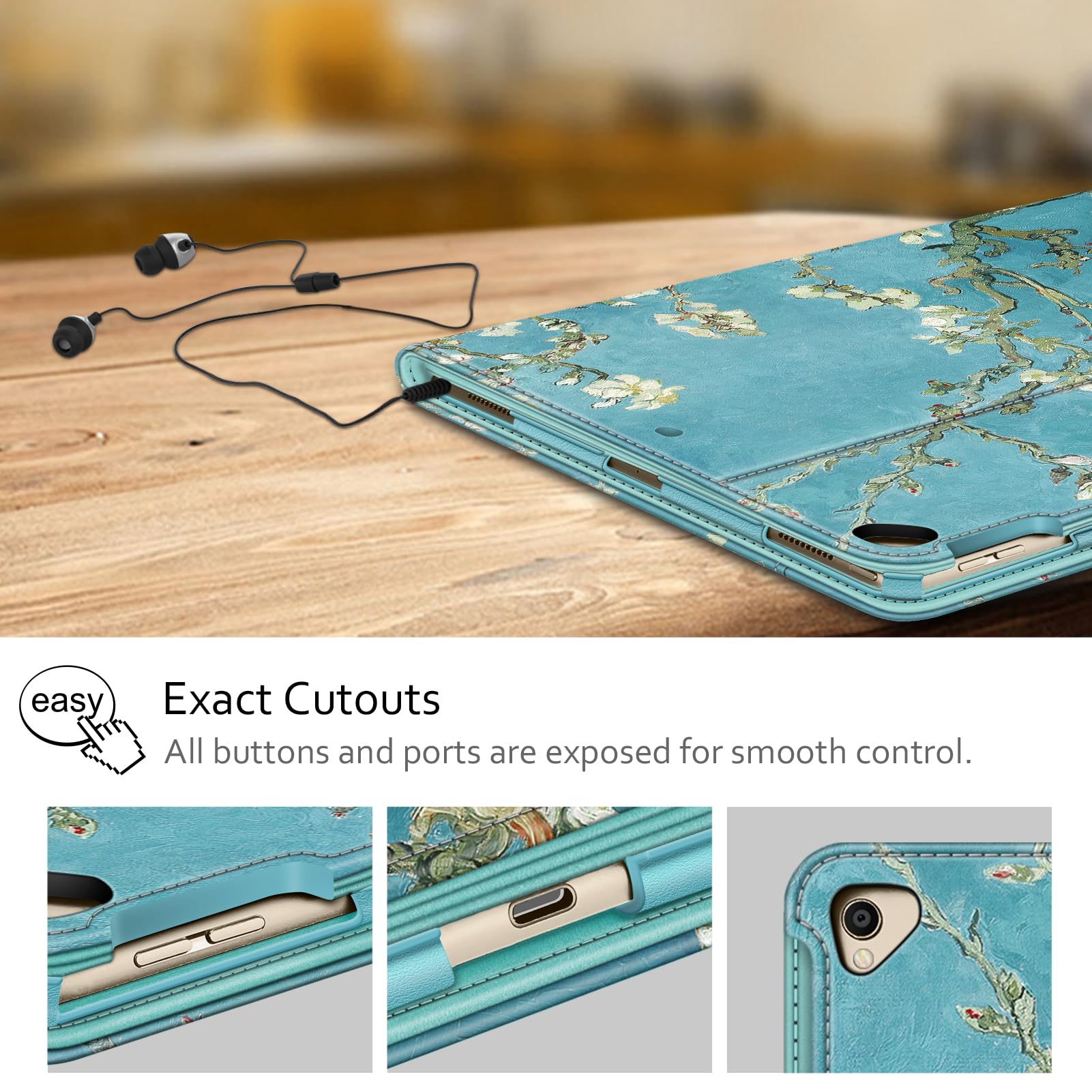 Foto 5 | Funda Fintie Para Ipad Pro De 12,9 Pulgadas De Primera Y Segunda Generación Con Lápiz - Venta Internacional.