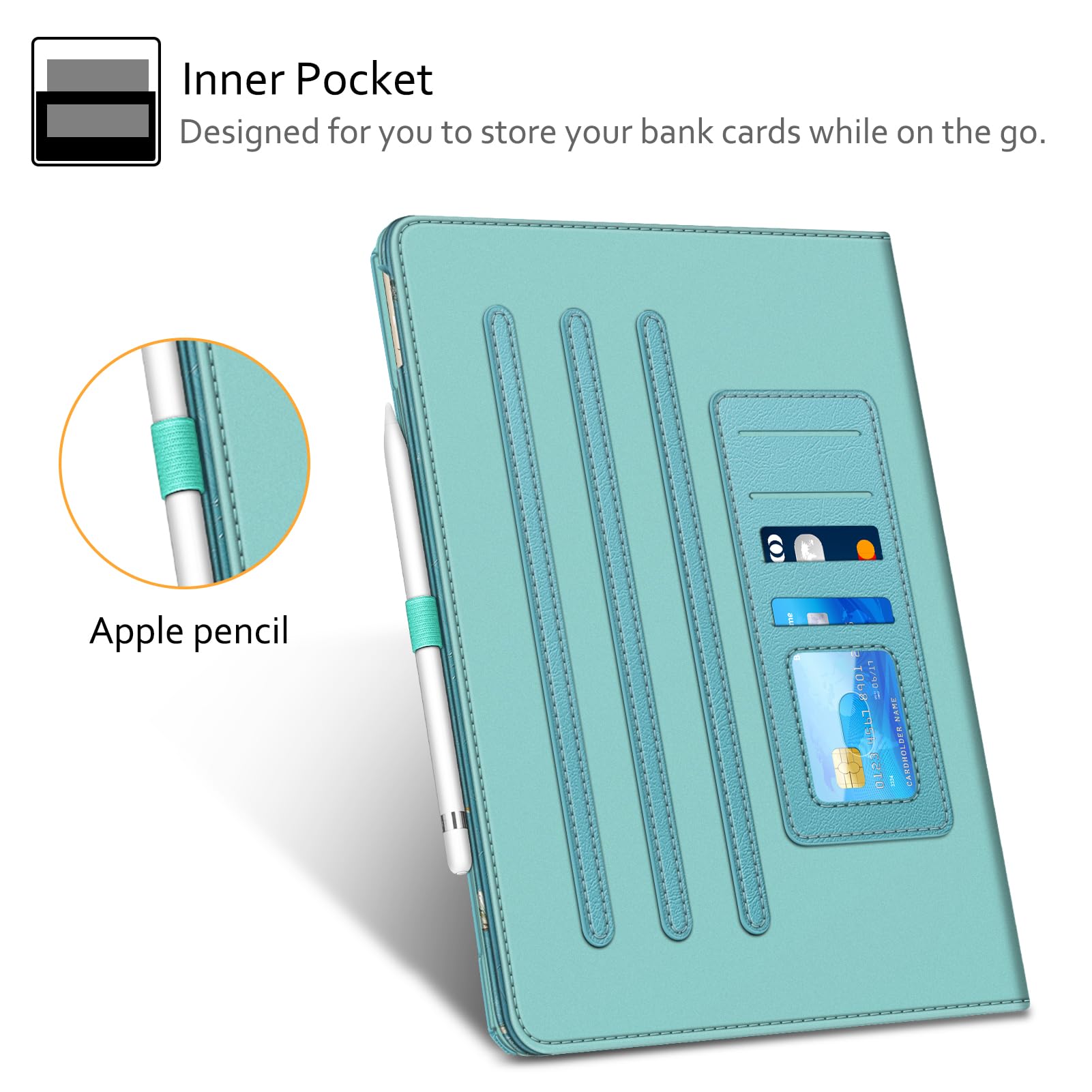 Foto 8 pulgar | Funda Fintie Para Ipad Pro De 12,9 Pulgadas De Primera Y Segunda Generación Con Lápiz - Venta Internacional.