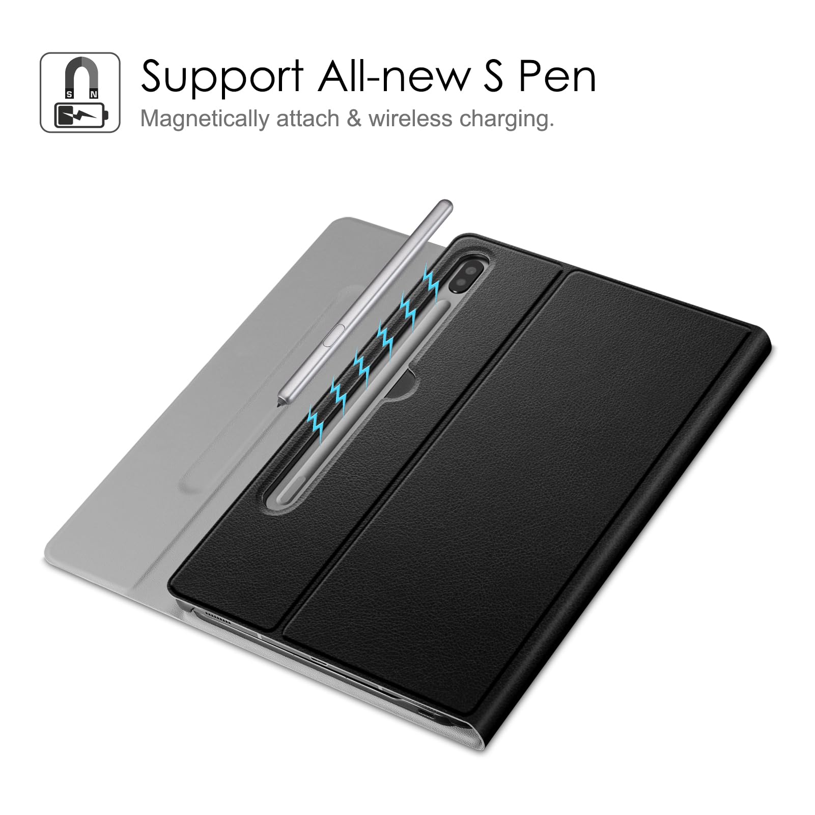 Foto 4 pulgar | Funda Con Teclado Fintie Para Samsung Galaxy Tab S6 10.5 2019, Color Negro - Venta Internacional.