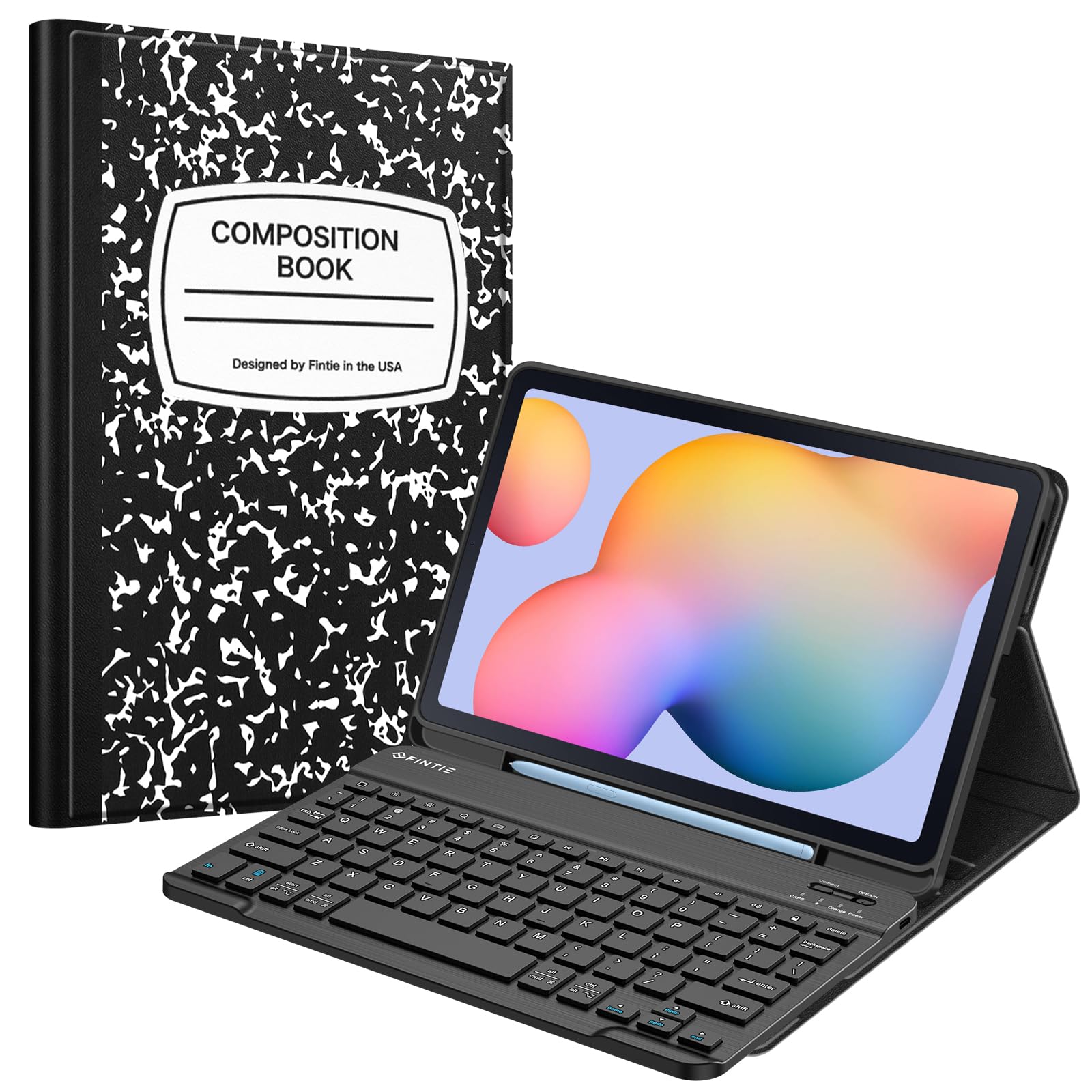 Foto 2 pulgar | Funda Con Teclado Fintie Para Samsung Galaxy Tab S6 Lite 10.4 - Venta Internacional.