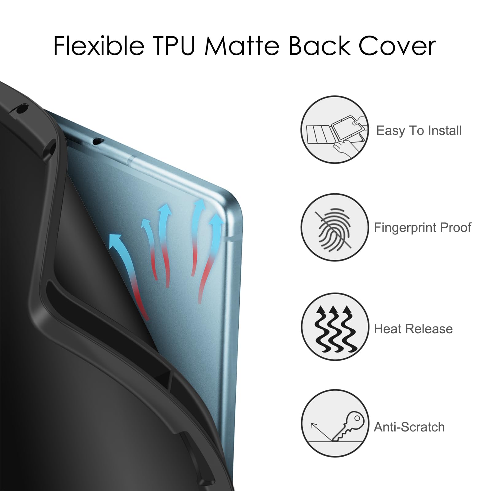 Foto 4 pulgar | Funda Con Teclado Fintie Para Samsung Galaxy Tab S6 Lite 10.4 - Venta Internacional.