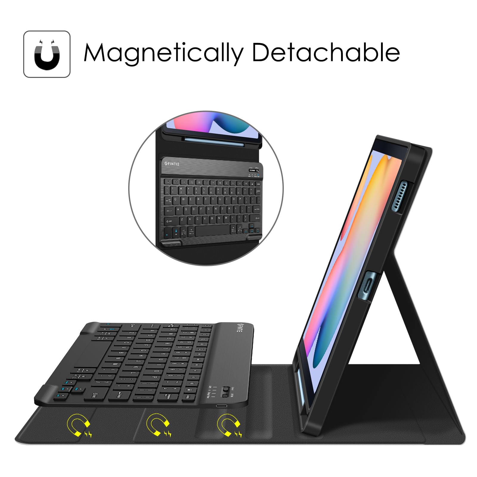 Foto 6 pulgar | Funda Con Teclado Fintie Para Samsung Galaxy Tab S6 Lite 10.4 - Venta Internacional.