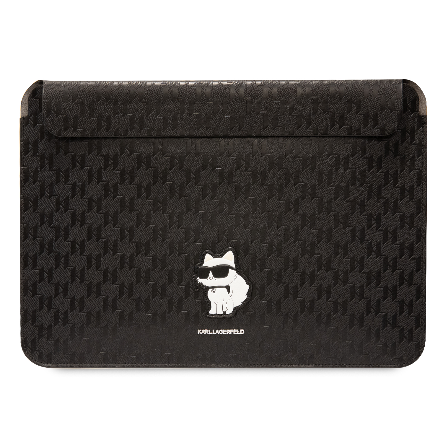 Foto 2 pulgar | Funda Original Karllagerfeld Monograma Para Laptop 14 -negra