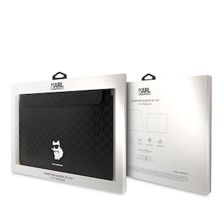Foto 4 | Funda Original Karllagerfeld Monograma Para Laptop 14 -negra
