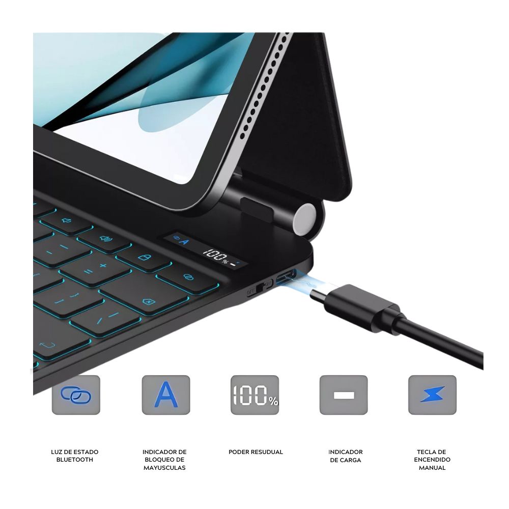 Foto 5 | Funda Para Ipad Pro 12.9 2018 - 2021 Gadgets & Fun