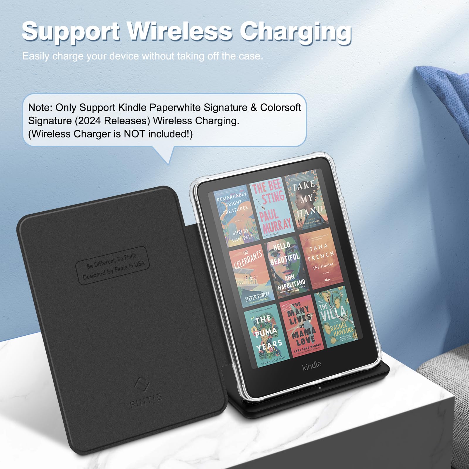 Foto 6 | Funda Fintie Para Kindle Paperwhite 12.ª Generación Y Colorsoft 2024 - Venta Internacional.