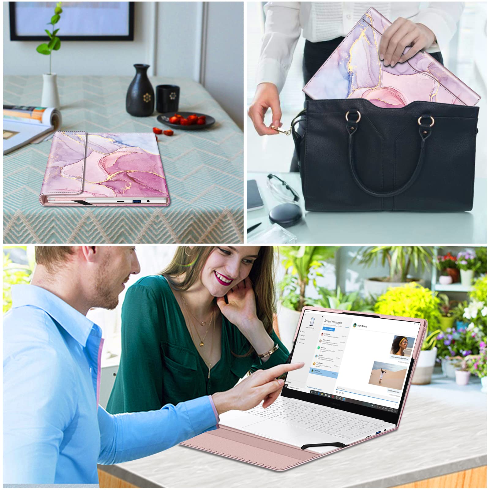 Foto 8 pulgar | Funda Tipo Funda Fintie Para Samsung Galaxy Book3 360 13.3 - Venta Internacional.