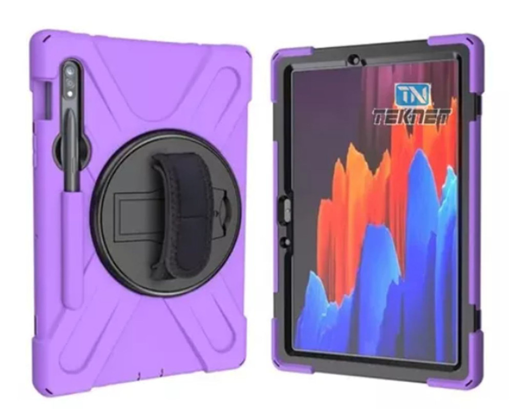 Funda De Uso Rudo Para Samsung Galaxy Tab S10 Fe  De 10.9 '' Case Resistente A Caidas Con Correa